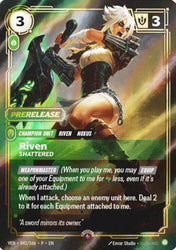 Riven, Shattered (041/166) [Riftbound Organized Play Promotional Cards]