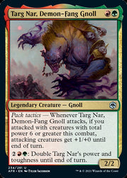Targ Nar, Demon-Fang Gnoll [Dungeons & Dragons: Adventures in the Forgotten Realms]