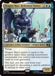 Dragon Man, Reformed Robot (Surge Foil) [Marvel Super Heroes Commander]