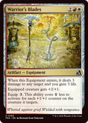Warrior's Blades [Reality Fracture]