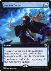 Arcane Denial (Extended Art) [Commander Legends]