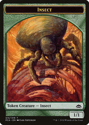 Insect Token [Planechase Anthology Tokens]
