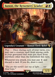 Banon, the Returners' Leader (Extended Art) [FINAL FANTASY Commander]