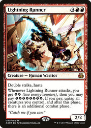 Lightning Runner [Aether Revolt Prerelease Promos]