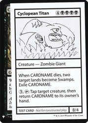 Cyclopean Titan [Mystery Booster Playtest Cards]