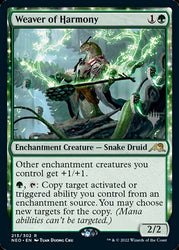 Weaver of Harmony (Promo Pack) [Kamigawa: Neon Dynasty Promos]