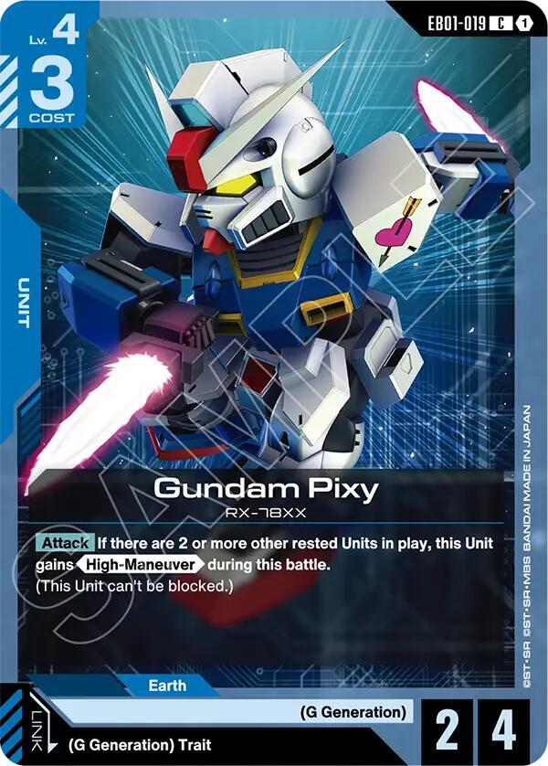 Gundam Pixy (EB01-019) [Eternal Nexus]