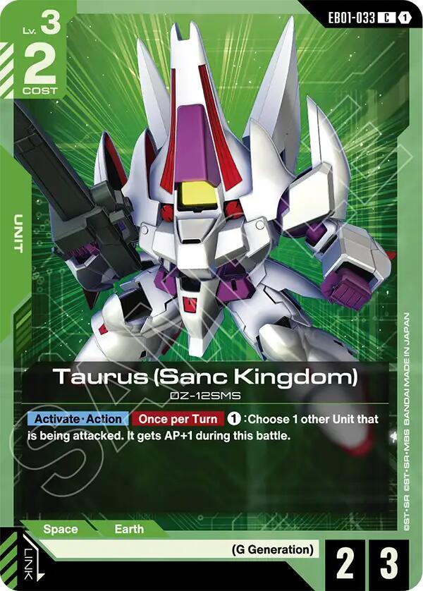 Taurus (Sanc Kingdom) (EB01-033) [Eternal Nexus]