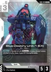 Blue Destiny Unit-1 (EX) (EB01-043) [Eternal Nexus]