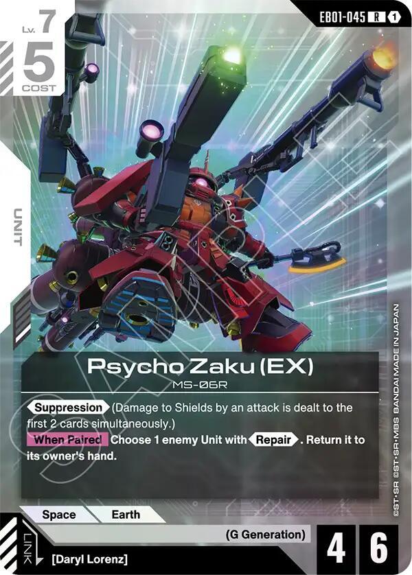 Psycho Zaku (EX) (EB01-045) [Eternal Nexus]
