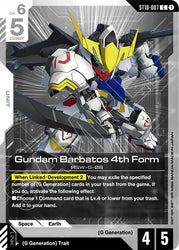 Gundam Barbatos 4th Form (ST10-007) [Starter Deck 10: Generation Pulse]