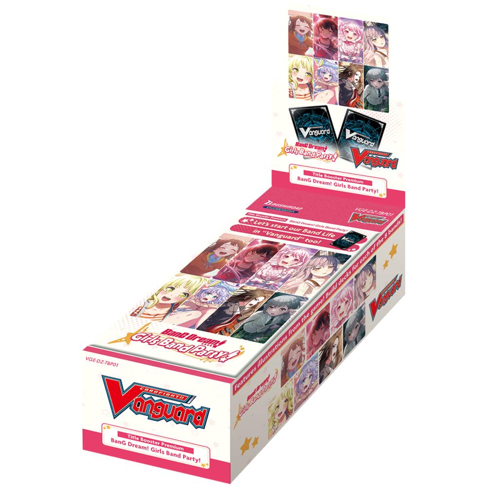 Cardfight!! Vanguard: DZ Title Booster Premium 01 - BanG Dream! Girls Dance Party! Booster Display