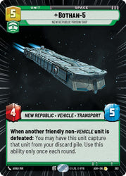 Bothan-5 - New Republic Prison Ship (392) (Hyperspace) (392) [Ashes of the Empire]