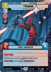 Marrok - Mysterious Warrior (532) (Hyperspace Foil) (532) [Ashes of the Empire]