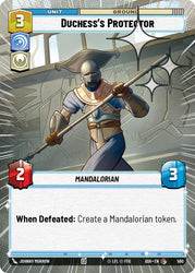 Duchess's Protector (560) (Hyperspace Foil) (560) [Ashes of the Empire]