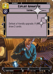 Exploit Advantage (748) (Hyperspace Foil) (748) [Ashes of the Empire]