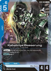 Kshatriya Besserung (Store Tournament Participation Pack 05) (GD03-005) [Gundam Promotional Cards]