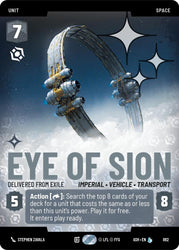 Eye of Sion - Delivered from Exile (862) (Prestige Foil) (862) [Ashes of the Empire]