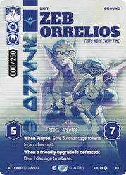 Zeb Orrelios - Fists Work Every Time (918) (Serialized) (918) [Ashes of the Empire]