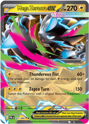 Mega Zeraora ex (027/084) [Mega Evolution: Pitch Black]