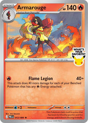 Armarouge (012/084) (What's Your Favorite Stamp) [Mega Evolution: Pitch Black]