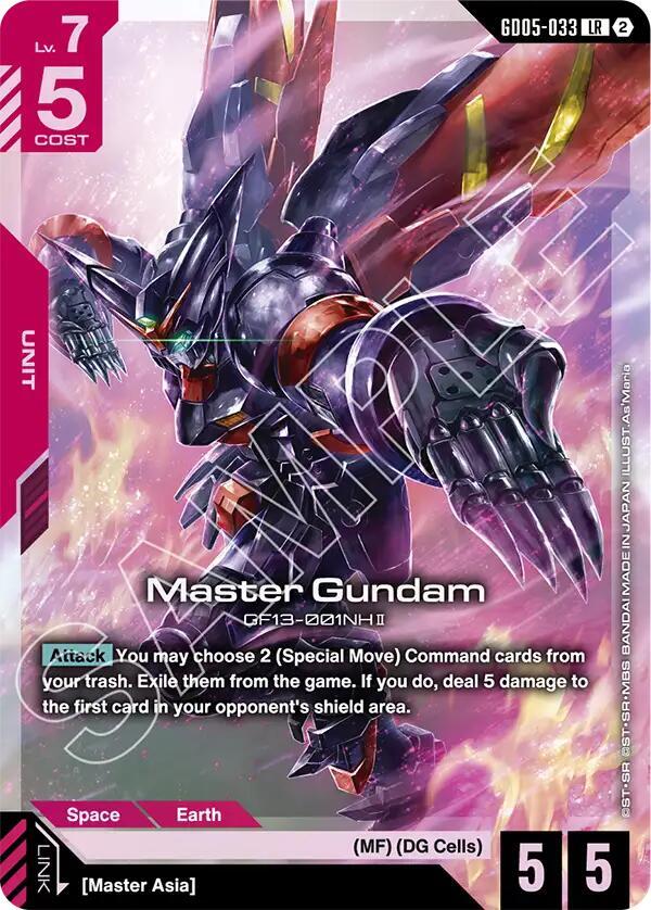 Master Gundam (GD05-033) [Freedom Ascension]