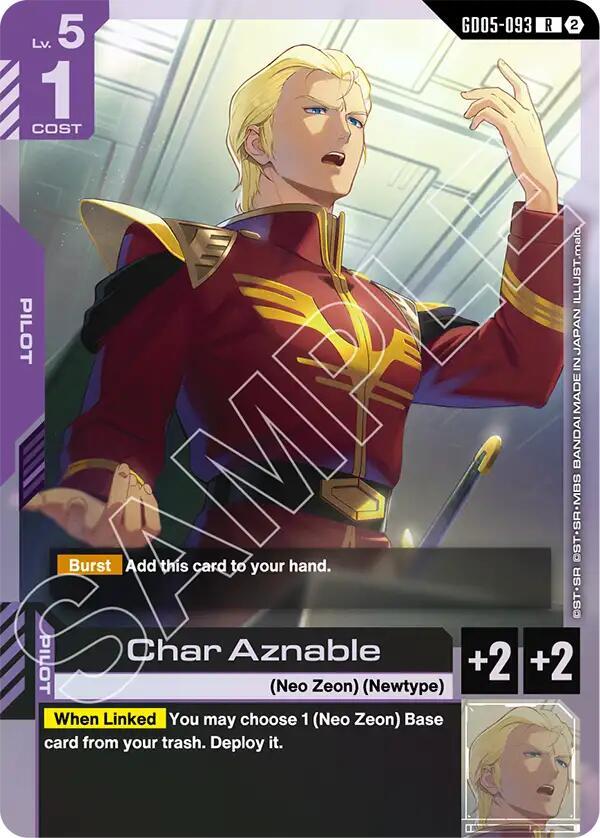 Char Aznable (GD05-093) [Freedom Ascension]