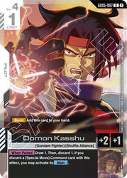 Domon Kasshu (GD05-097) [Freedom Ascension]