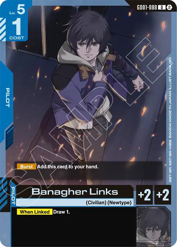 Banagher Links (GD01-088) [Deck Build Box Freedom Ascension]