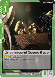 Underground Desert Base (GD01-126) [Deck Build Box Freedom Ascension]