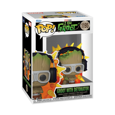 Funko Pop!: Marvel Studios I Am Groot - Groot With Detonator (1195)