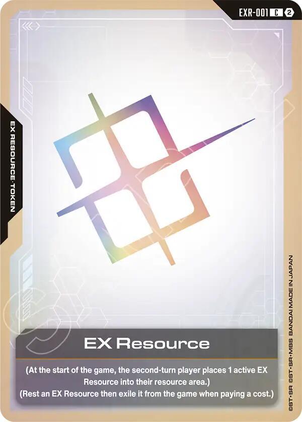 EX Resource (EXR-001) [Deck Build Box Freedom Ascension]