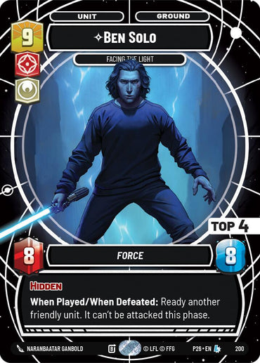 Ben Solo - Facing the Light (200) (200) [Galactic Championship 2026]