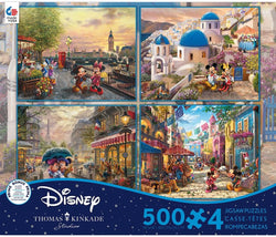 Puzzle: Thomas Kinkade: Disney Dreams 4 in 1 Asst (6)