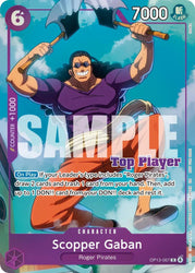 Scopper Gaban (CS 26-27 Top Player Pack Vol. 1) [One Piece Promotion Cards]