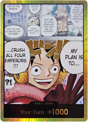 DON!! Card (Alternate Art) (Gold) [The World's Strongest Warriors]