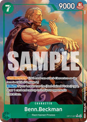 Benn.Beckman (Alternate Art) [The World's Strongest Warriors]