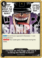 I'll Feed on This Rage and Use It to Bring the World to Ruin!!! [The World's Strongest Warriors]
