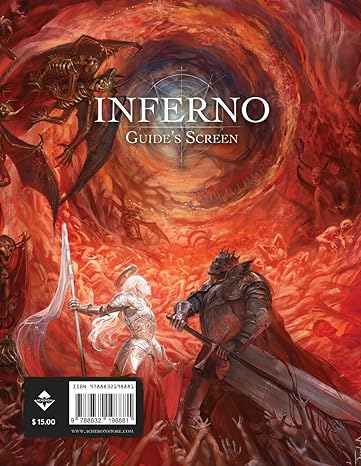 D&D 5E: Inferno - Guide's Screen