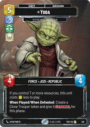 Yoda - Begun, the Clone War Has (216) (Foil) (216) [Sector and Regional Promos: Season 2]