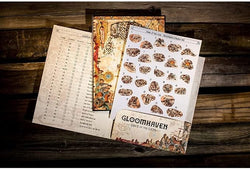 Gloomhaven: Jaws of the Lion - Removable Sticker Set & Map