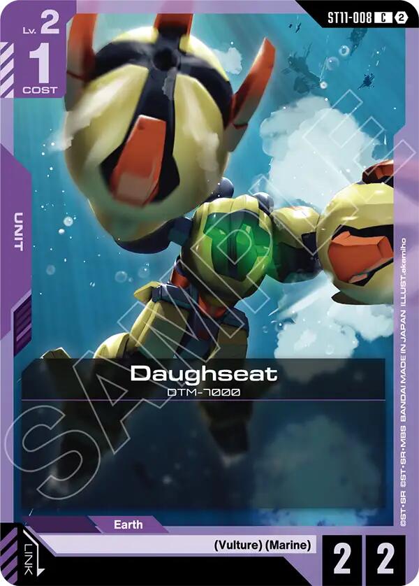 Daughseat (ST11-008) [Starter Deck 11: Aquatic Assault]