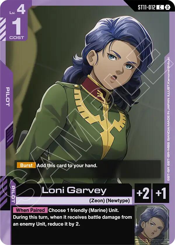 Loni Garvey (ST11-012) [Starter Deck 11: Aquatic Assault]