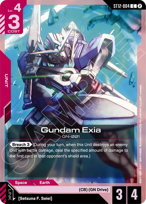 Gundam Exia (ST12-004) [Starter Deck 12: Raging Onslaught]