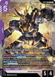 Unicorn Gundam 02 Banshee (Destroy Mode) (ST12-006) [Starter Deck 12: Raging Onslaught]