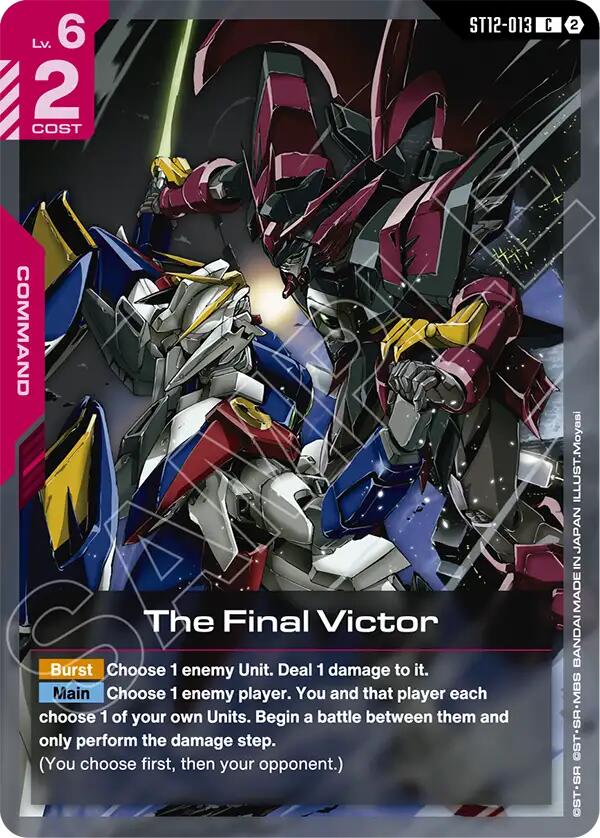 The Final Victor (ST12-013) [Starter Deck 12: Raging Onslaught]