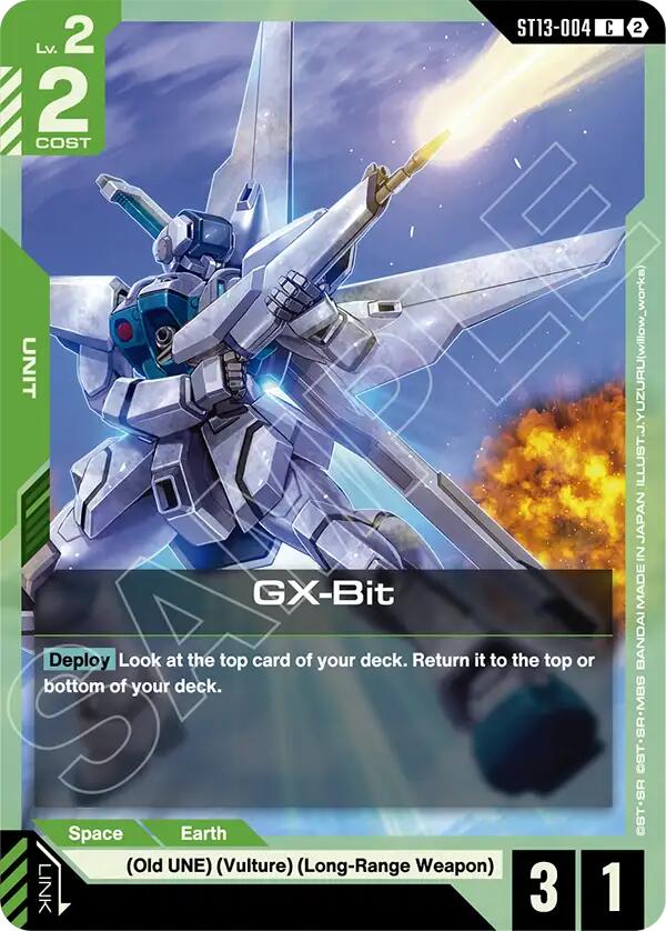GX-Bit (ST13-004) [Starter Deck 13: Silent Barrage]
