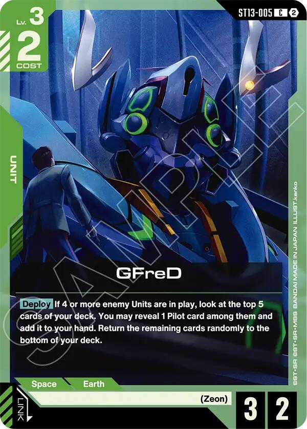 GFreD (ST13-005) [Starter Deck 13: Silent Barrage]