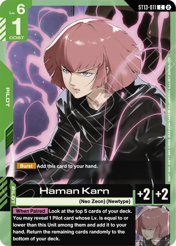 Haman Karn (ST13-011) [Starter Deck 13: Silent Barrage]