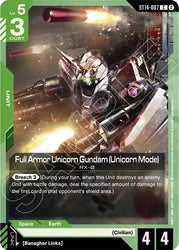 Full Armor Unicorn Gundam (Unicorn Mode) (ST14-007) [Starter Deck 14: Heavy Dominion]